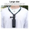 TELESIN SE Neck Mount for GoPro Insta360, Hand Free POV Selfie Holder Video Vlog Necklace Lanyard Strap Attach for Go Pro Max 11 Mini Hero 11 10 9 8 7 6 5 Insta 360 X2 X3 DJI Action 2 3 Accessories - Image 2