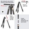 HF-999 Professional Portable Tripod Monopod with Ball Head - Image 4