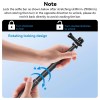 TELESIN G3 Long Selfie Stick Pole (Upgraded 118"/3M), Carbon Fiber Lightweight Waterproof Extension Monopod - Image 11