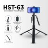 HIFFIN HST-63 Portable 63" Tripod with 360° Handle & Wireless Remote - Image 2