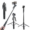 HIFFIN HST-63 Portable 63" Tripod with 360° Handle & Wireless Remote