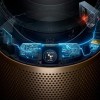 Dyson TP09 Smart Air Purifier with Curved & Magnetised Remote Control (App Control, White & Gold) - Image 7
