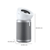 Dyson Big+Quiet Smart Air Purifier with Curved & Magnetised Remote Control BP02 (Voice Assistant, White & Silver) - Image 2