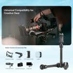 HIFFIN 11inch Adjustable Articulating Friction Magic Arm & Large Super Clamp - Image 8