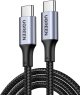 Ugreen Us316 Usb-C Cable Aluminum Case With Braided 2M (Black)-70429