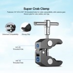 HIFFIN 11inch Adjustable Articulating Friction Magic Arm & Large Super Clamp - Image 5