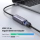 Ugreen CM209 USB To RJ45 Ethernet Adapter Aluminum Case (Space Gray)-50922 - Image 4