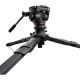 Manfrotto ONE Hybrid Carbon Fiber Tripod with 500X Fluid Head - Image 13