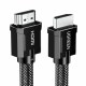 UGREEN 8K HDMI M/M Round Cable with Braided 2m Gray-70321