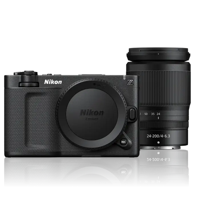 Nikon ZR 6K Cinema Camera with Nikkor Z 24-200mm VR Lens