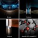 dyson Hot and Cool HP12 Air Purifier with Remote Control (Allergy Friendly, Nickel & Gold) - Image 11
