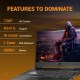 ASUS TUF Gaming Laptop A15 (2026) FA506NCQ-HN007WS - AMD Ryzen 7 170 - 16 GB RAM /512 GB SSD/ NVIDIA GeForce RTX 3050 4 GB Graphics / Windows 11 Home and MS Office / 144 Hz / 15.6 inch, Graphite Black, 2.3 kg - Image 6
